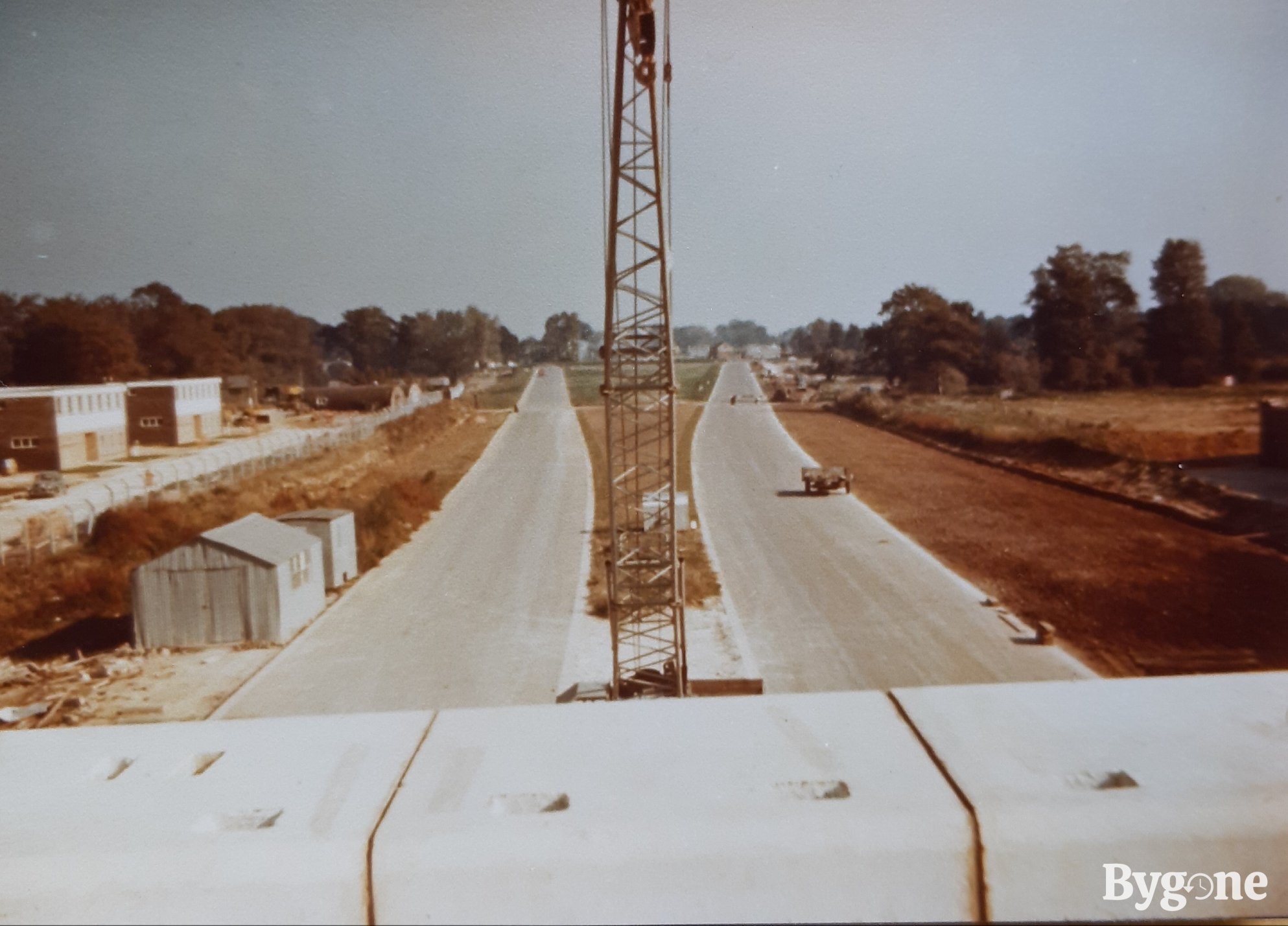 A27 under construction near Havant