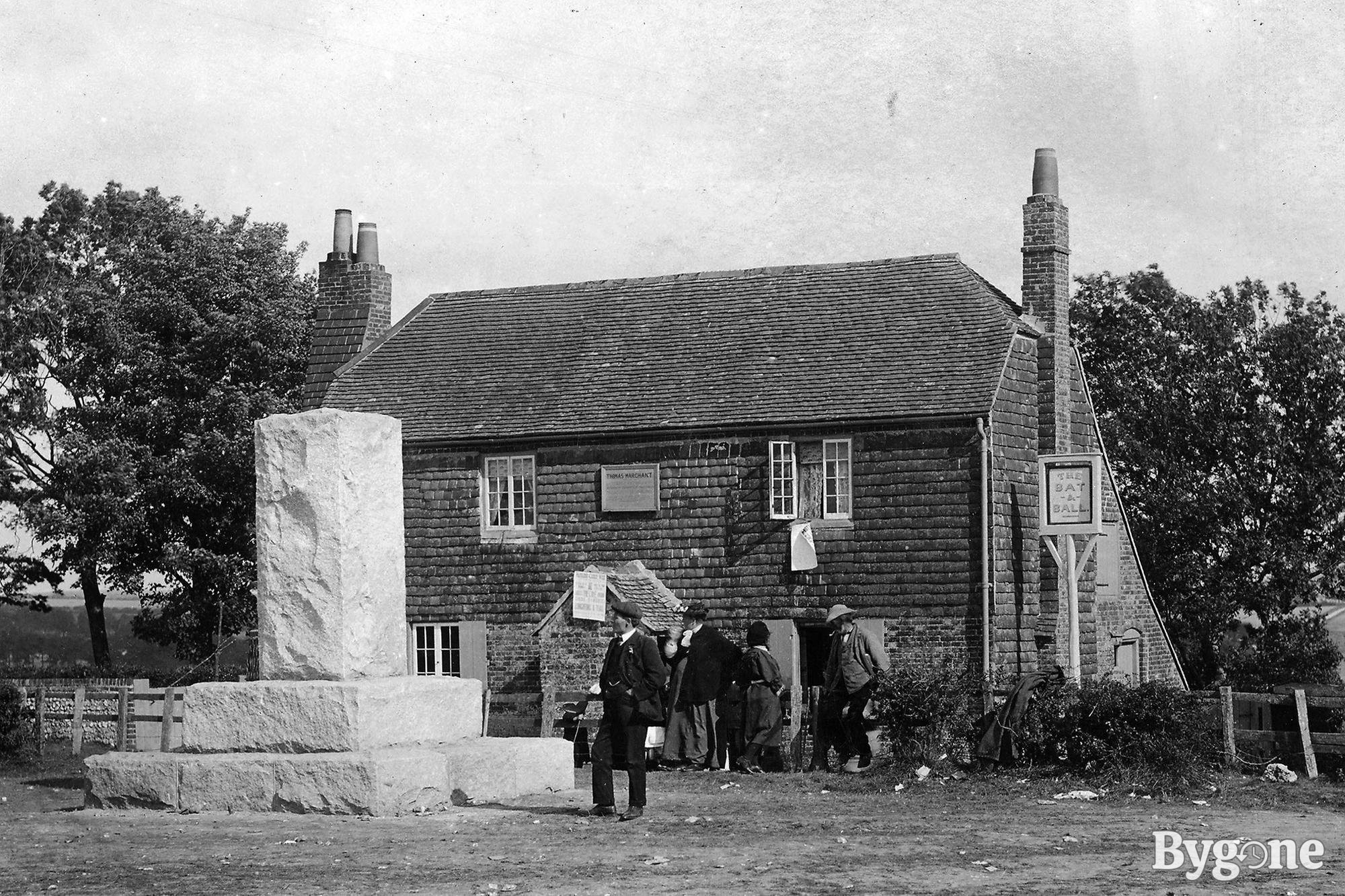 Bat and Ball, Clanfield, 1905