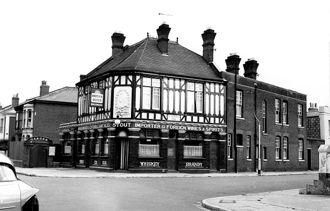 British Queen Pub, Queens Road, Buckland