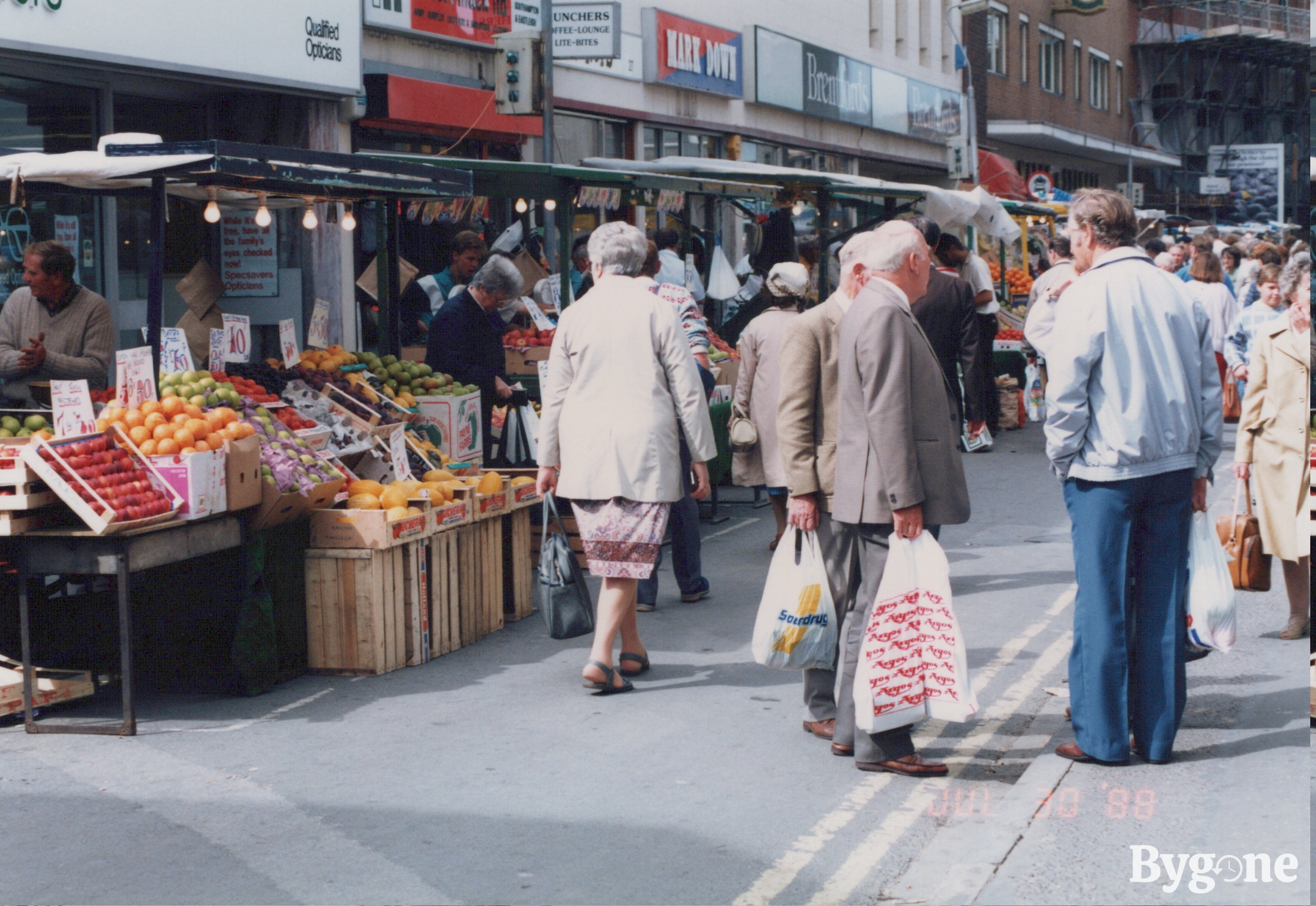 Charlotte Street market, 1988