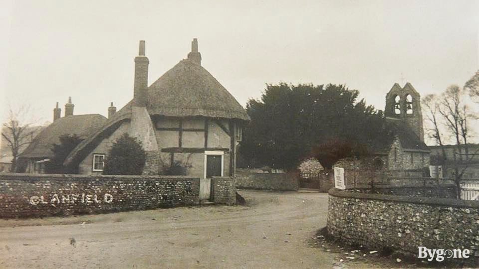 Clanfield, Junction of East Meon Road and South Lane