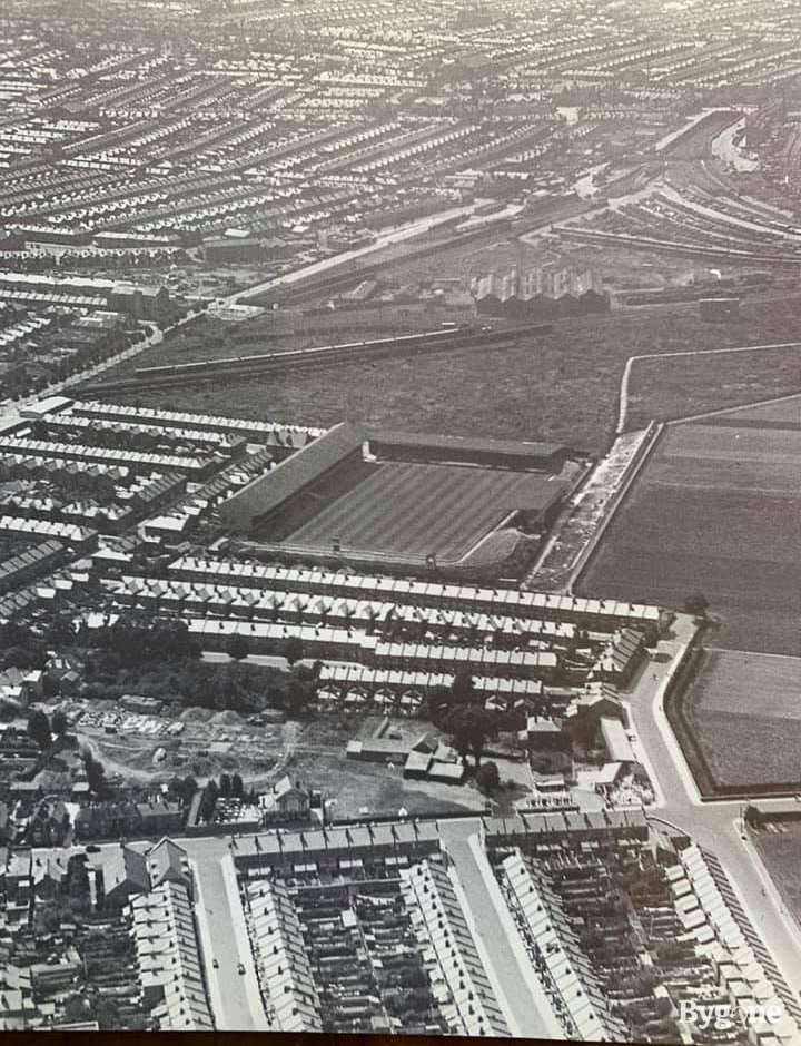 Fratton Park from the air