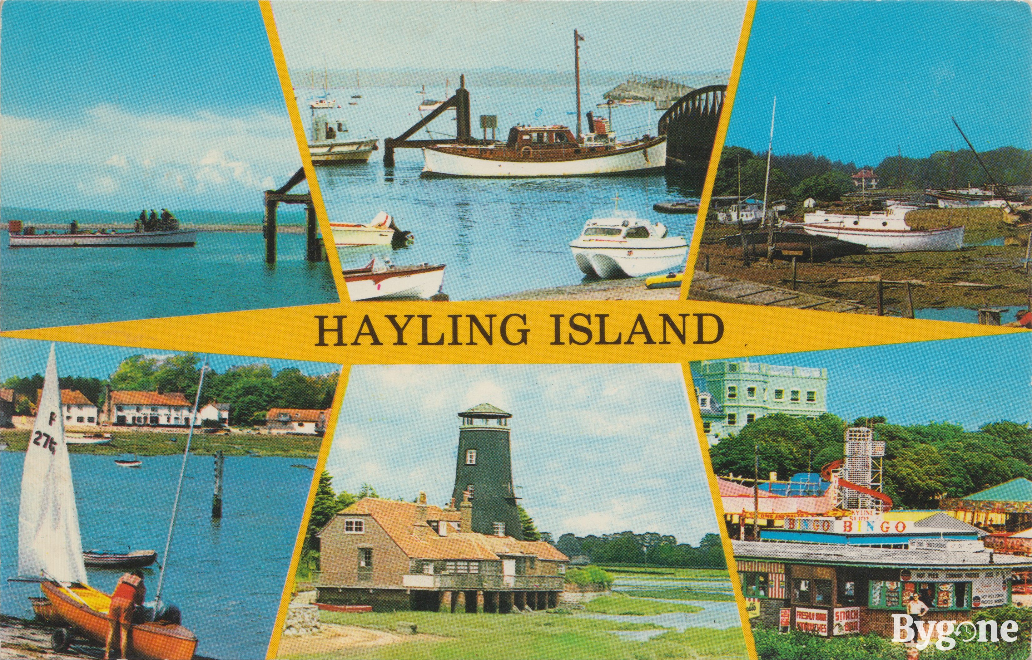 Hayling Island, Postcard