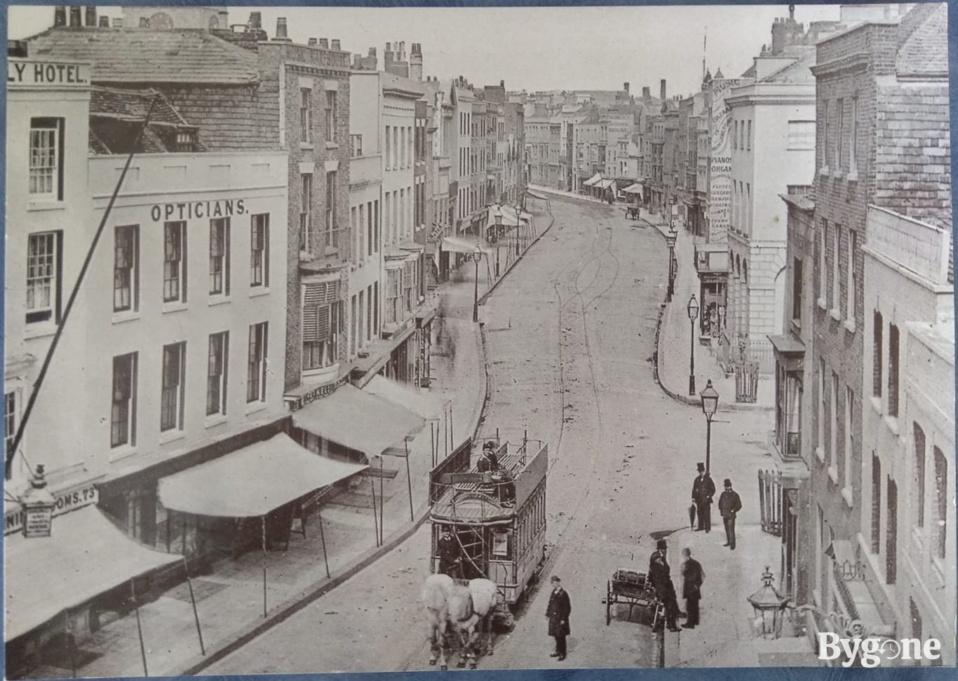 High Street, Old Portsmouth. Viewed from Square Tower