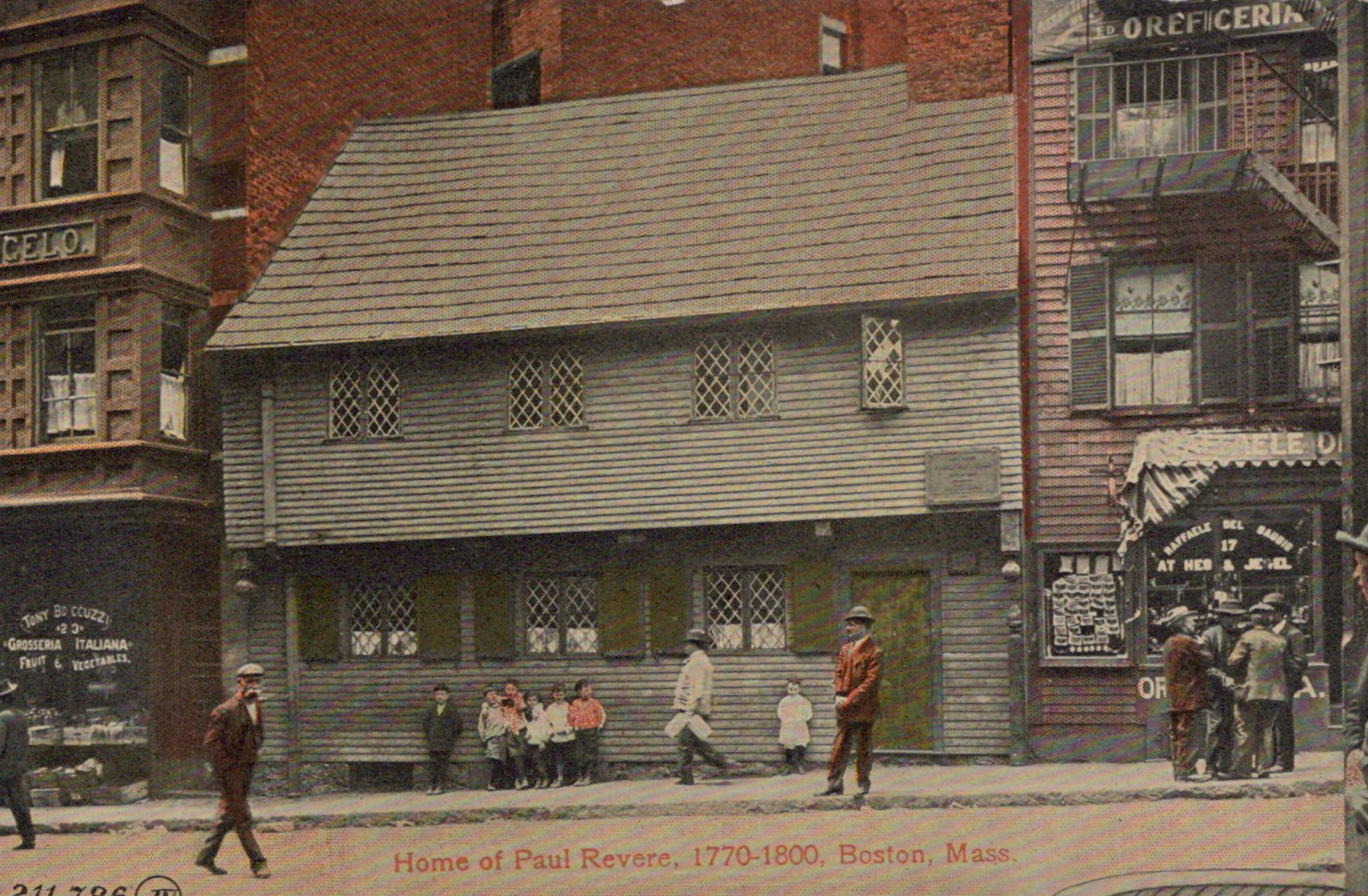 Home of Paul Revere, Boston, Massachusets