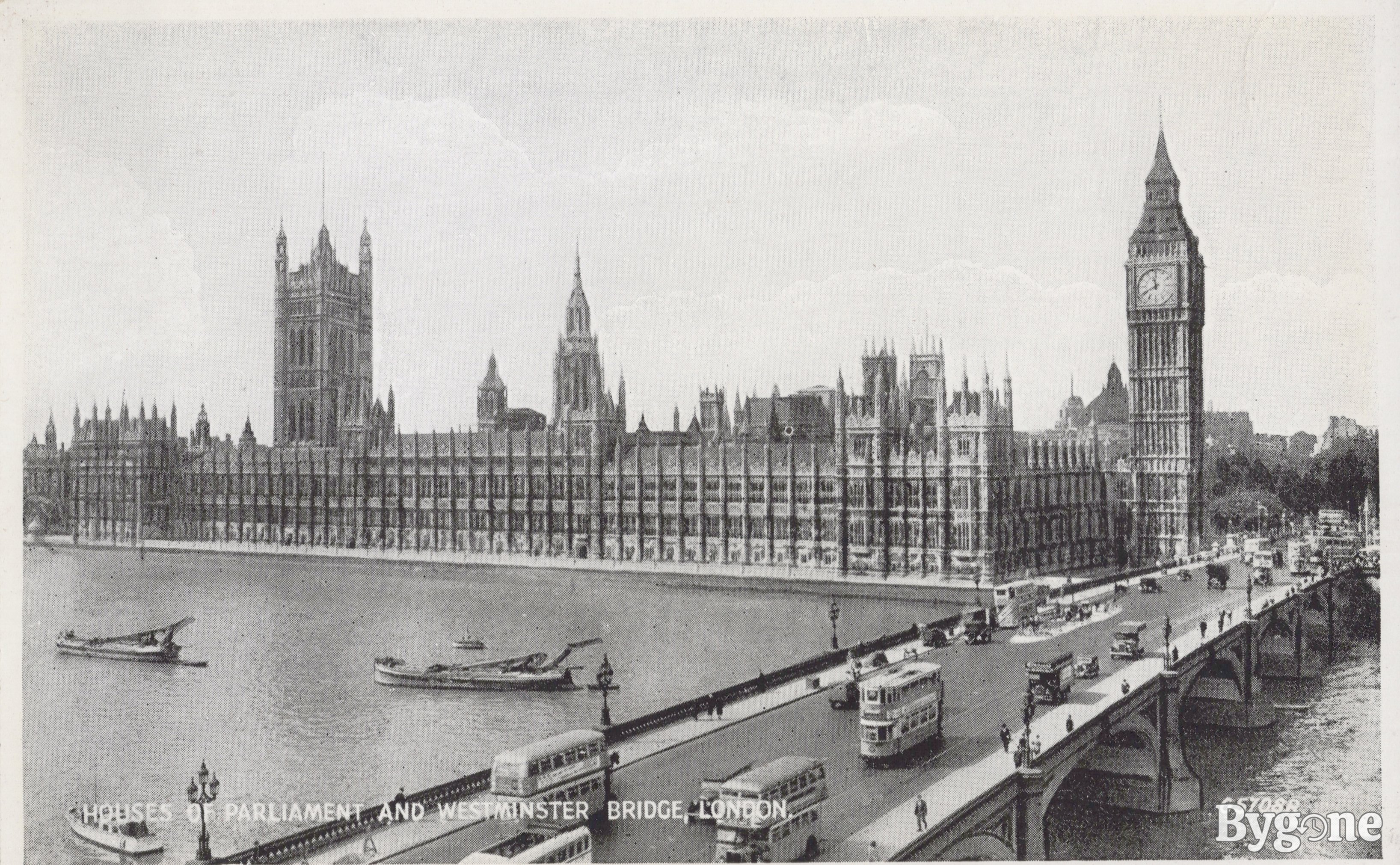 Houses for Parliament and Westminster Bridge, London