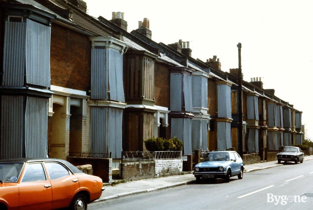 Leonard Road, Portsmouth, awaiting Demoliton