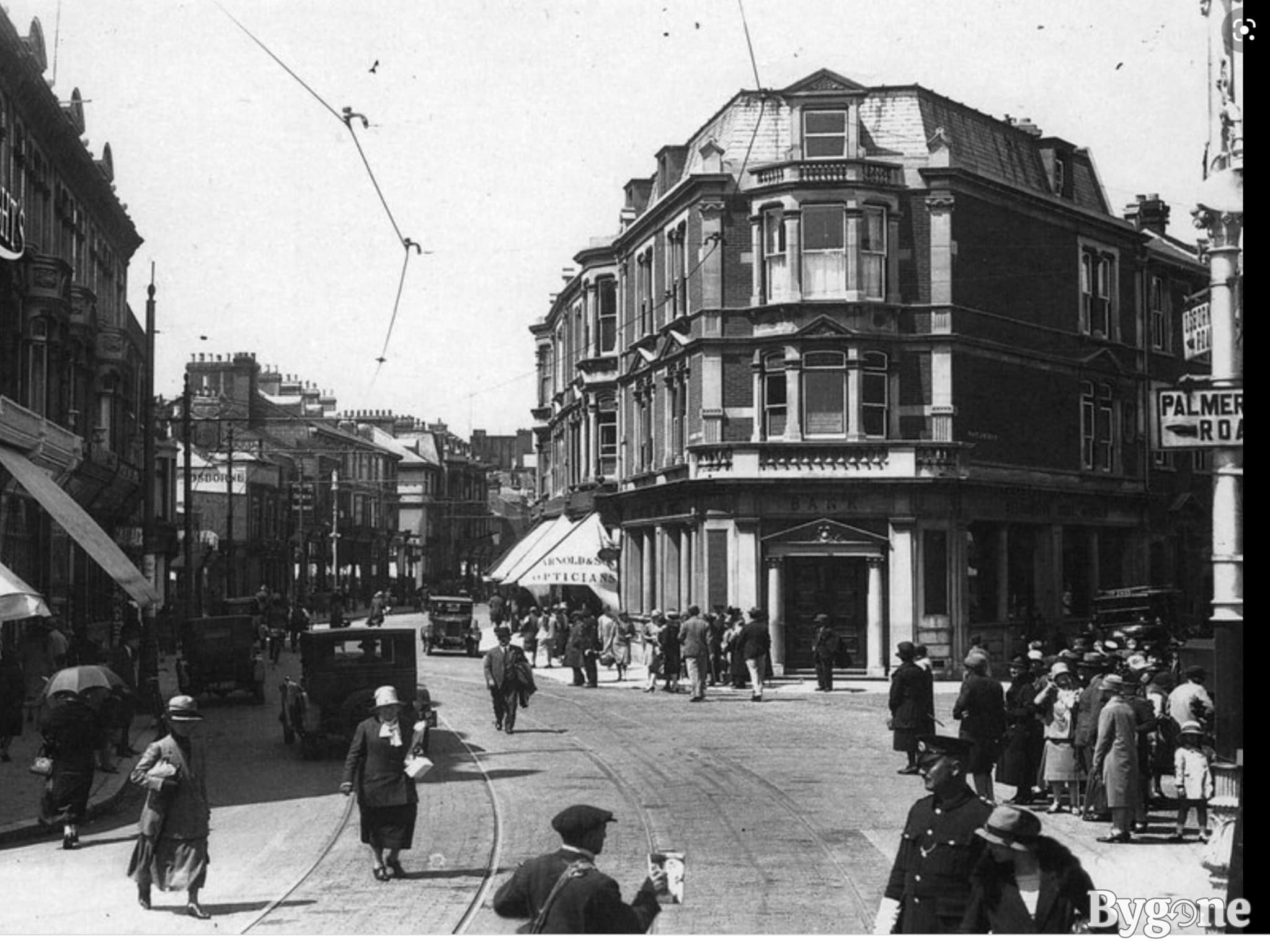 Palmerston Road, Southsea, early 1900s