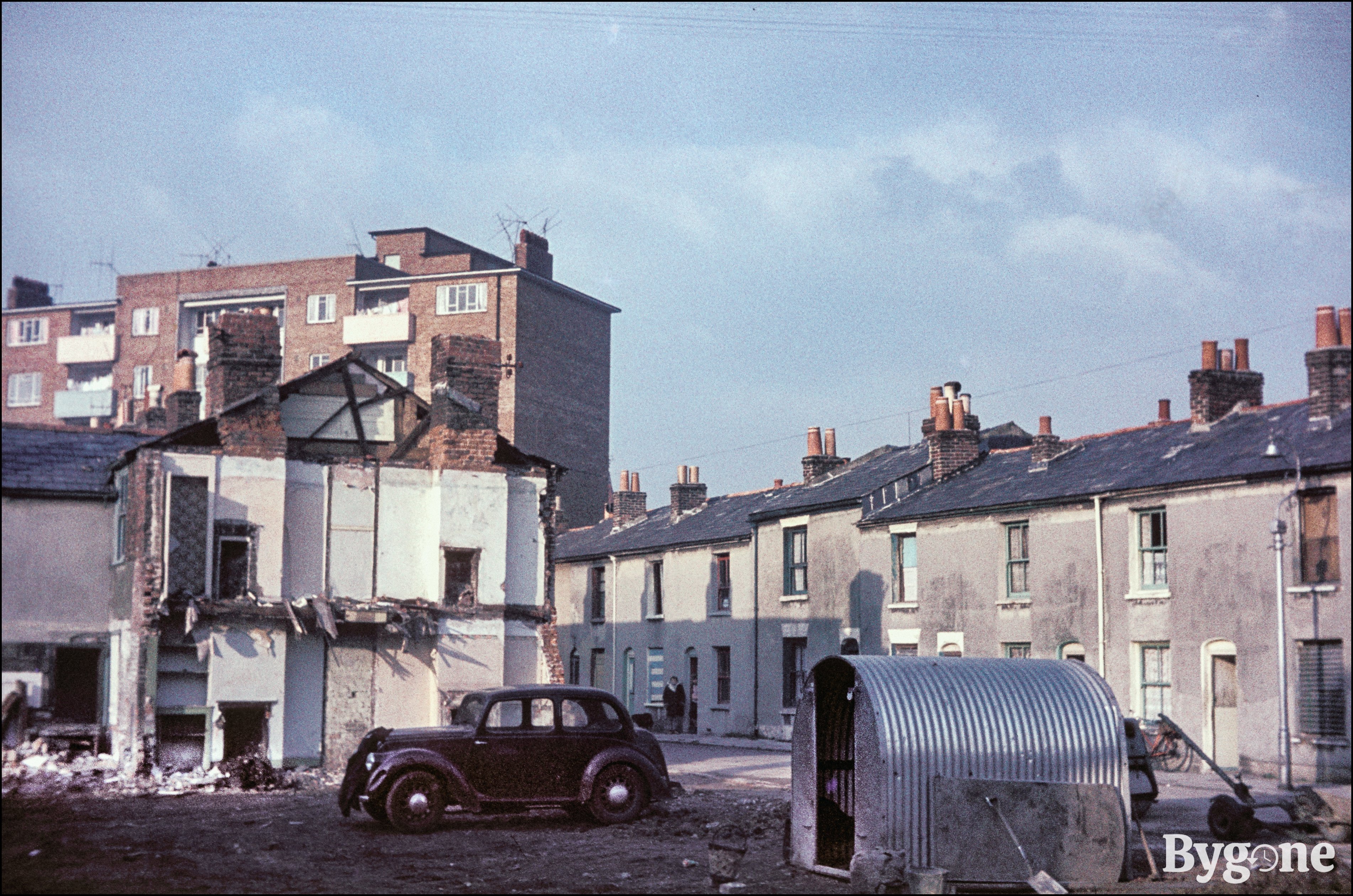 Partially demolished Berkeley Street