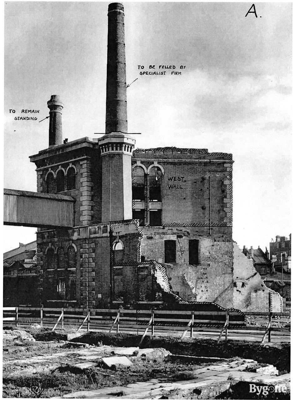 Partially demolished Brewery, Hambrook Street, Portsmouth