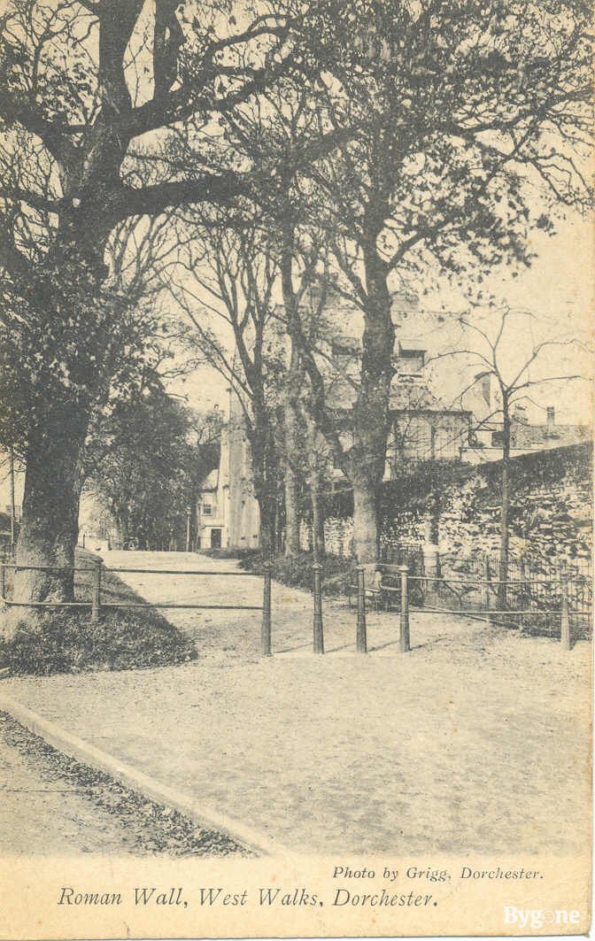 Roman Wall, West Walks, Dorchester