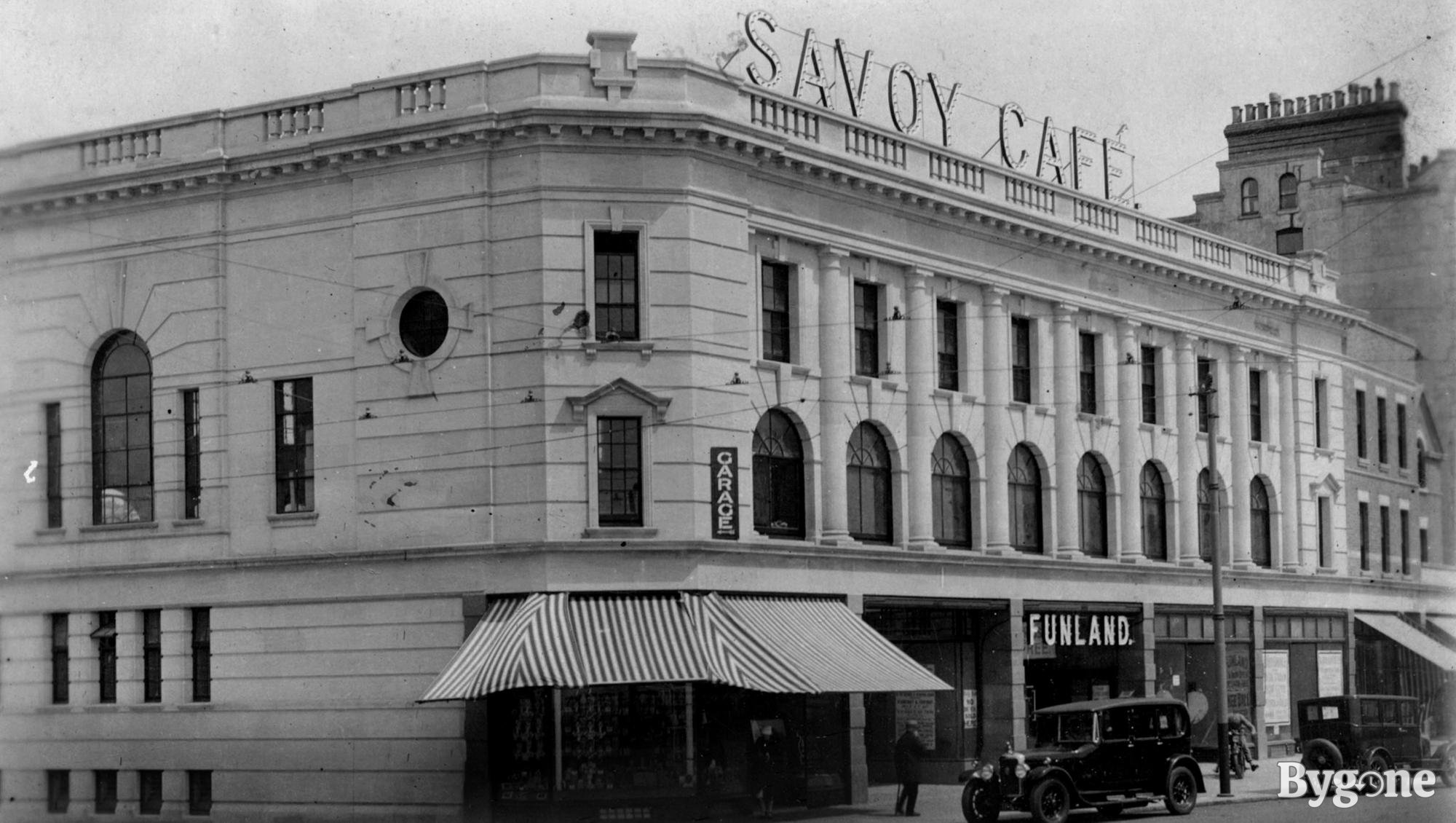 Savoy Cafe exterior, Southsea, Portsmouth, 1920s