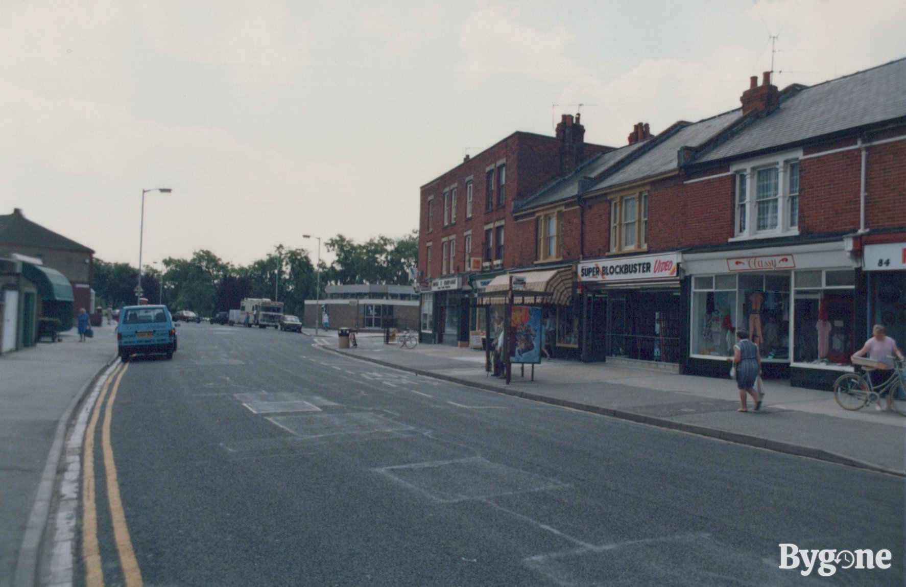 Tangier Road and shops