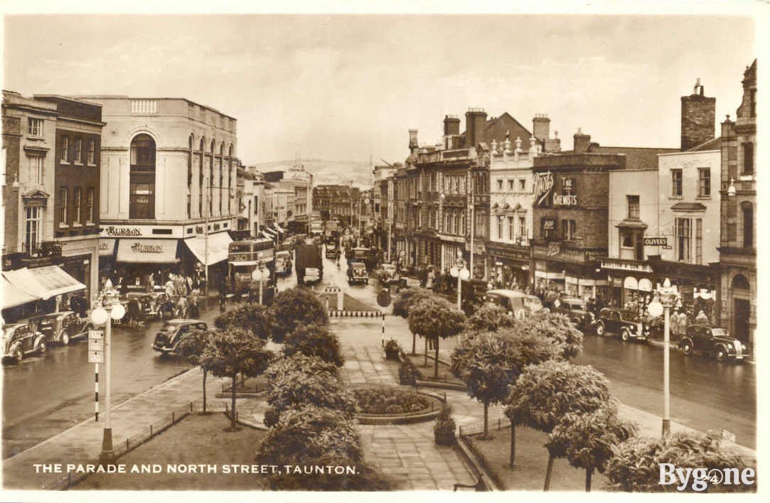 The Parade and North Street, Taunton