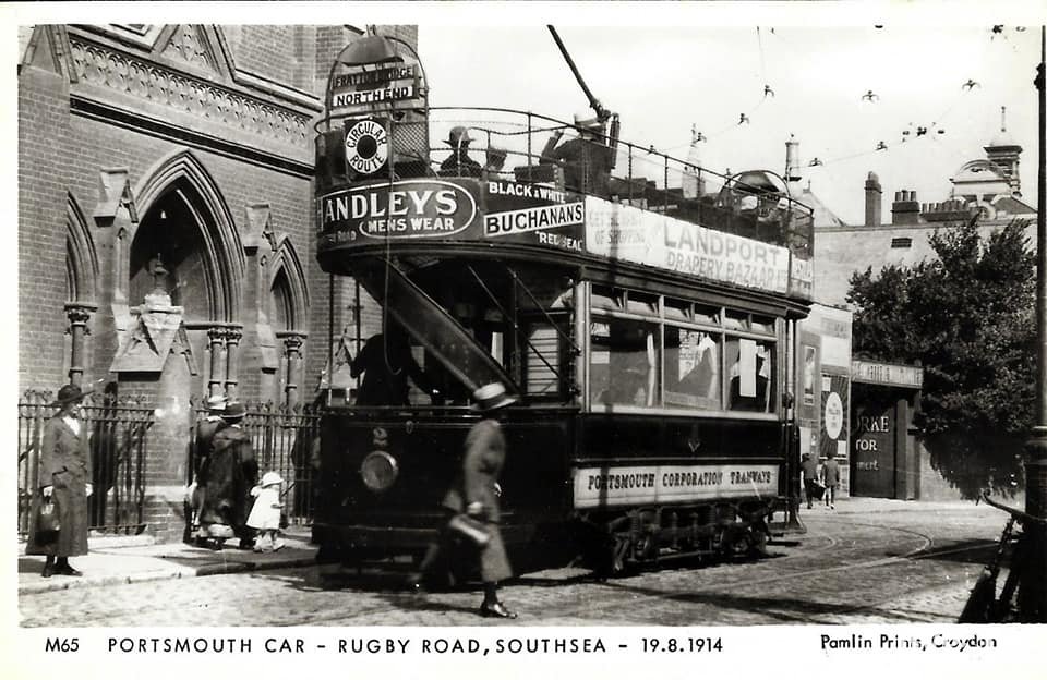 Tram / Trolleybus at Rugby Road