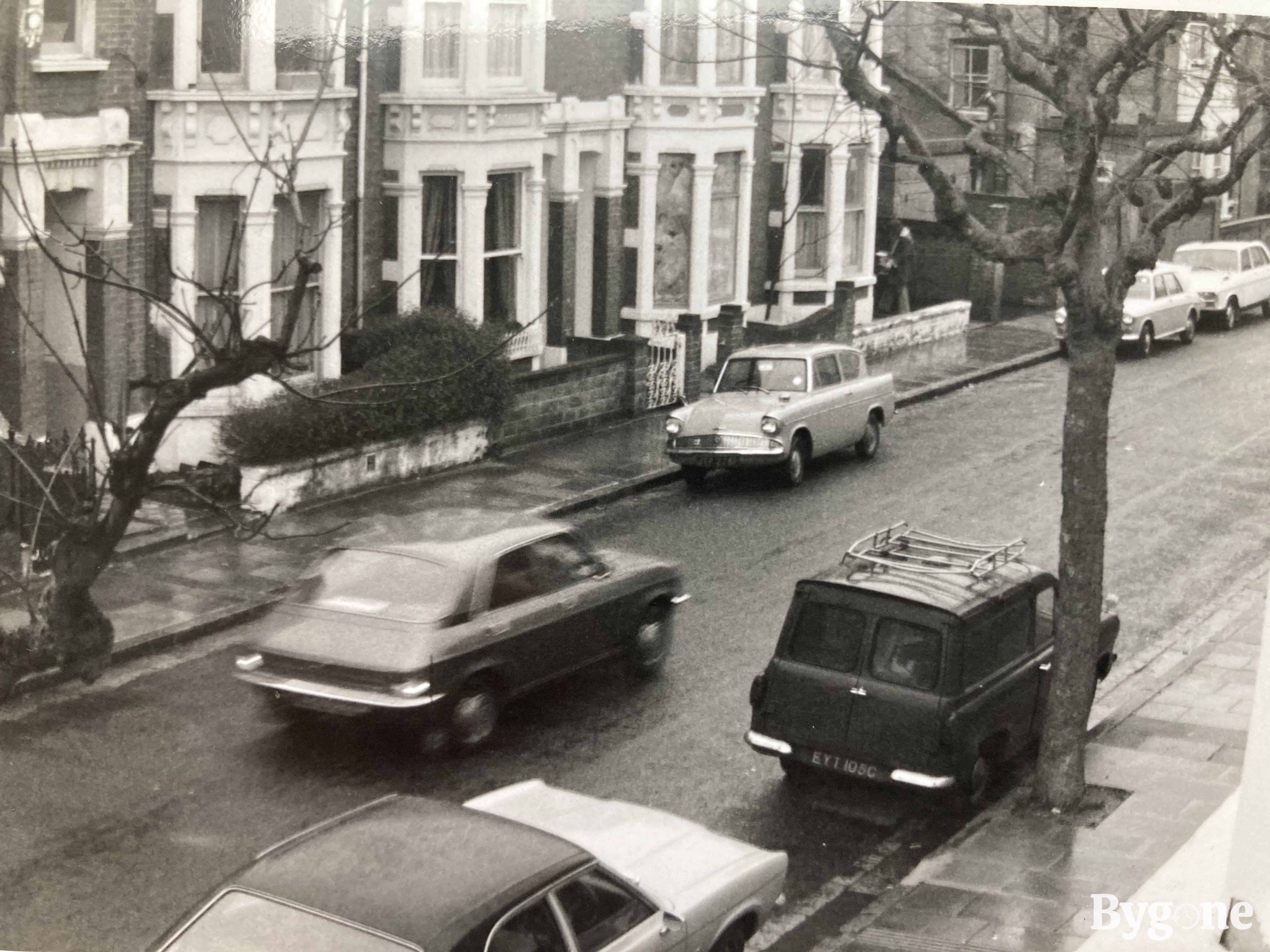 View from 13 Gains Road, 1978