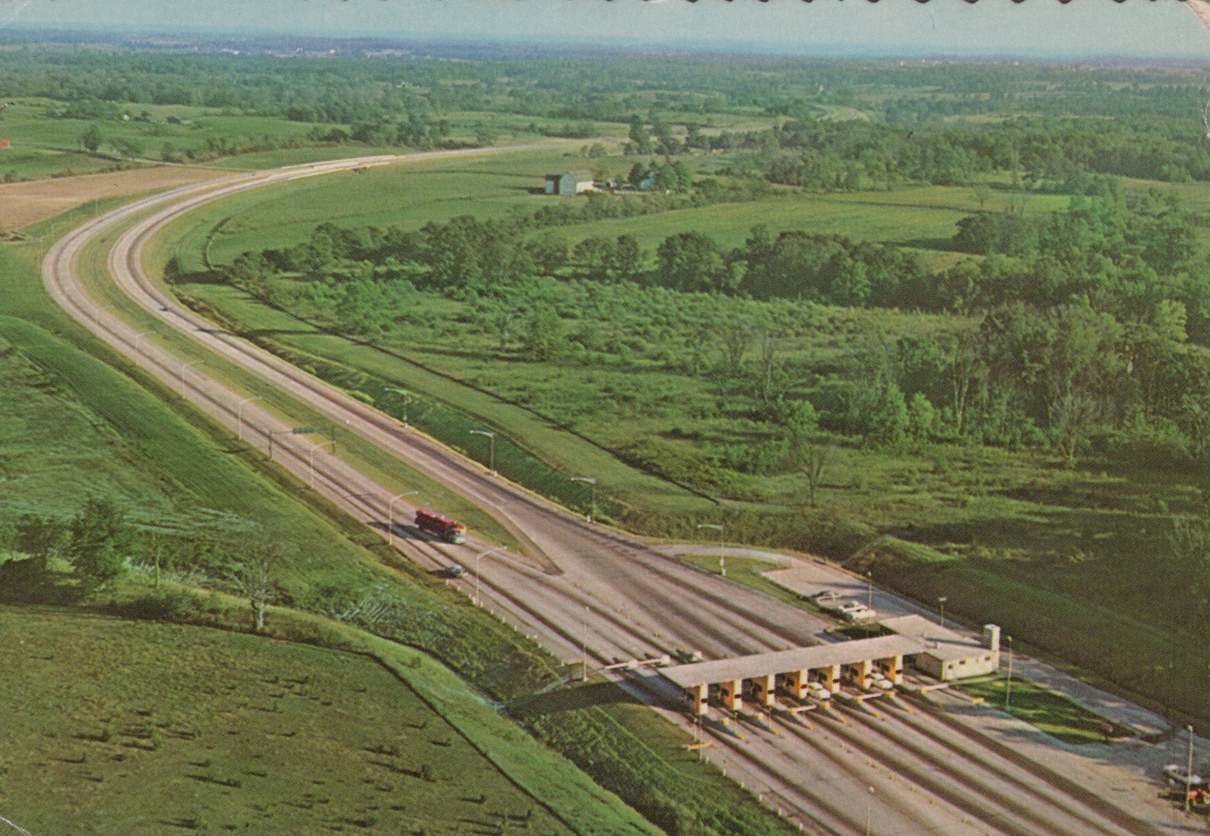 Westpoint Ohio Turnpike, near Indiana state line.