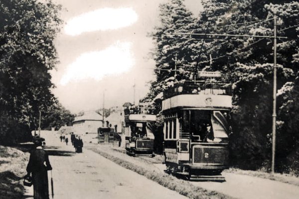 Trams, location unknown