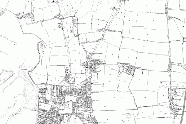Copnor, Landport, North End. Ordnance Survey 1867-1881