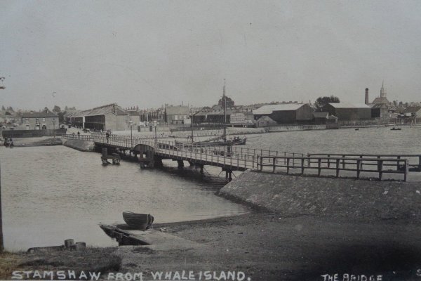 Stamshaw from Whale Island