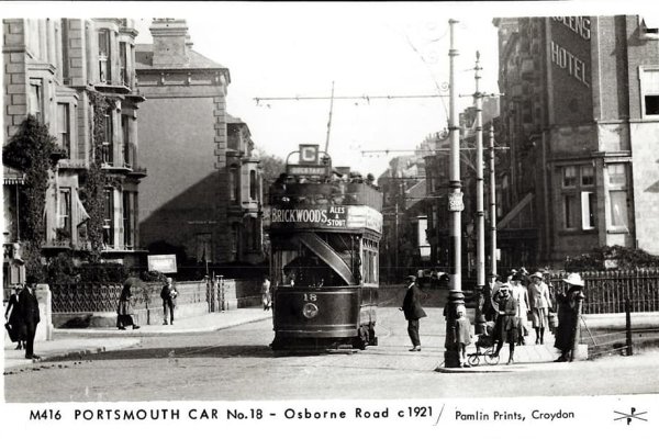 Tram at Osborne Road