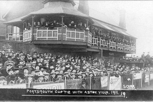Portsmouth Cup Tie with Aston Villa - 1911 - Fratton Park