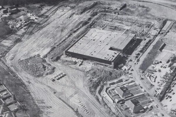 Asda Hypermarket under construction, circa 1978