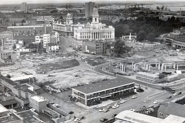 Guildhall area, 1970