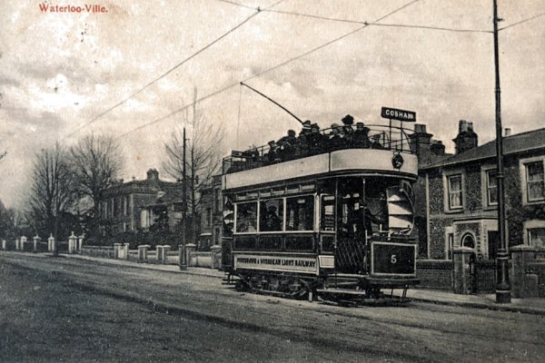 Tram in Waterlooville