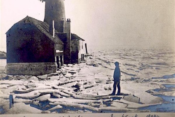 Langstone Old Mill, Ice Block 1894