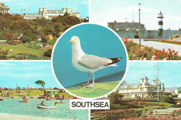 Southsea, Postcard