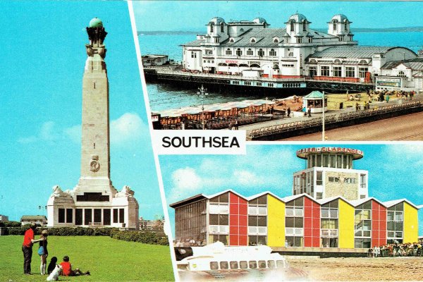 Southsea, Postcard
