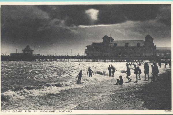 South Parade Pier by Moonlight