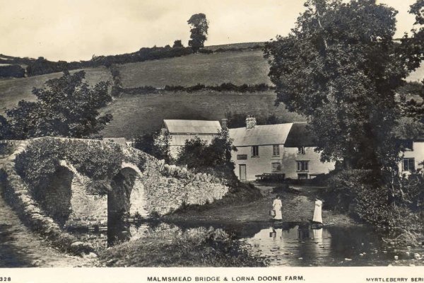Malmsmead Bridge and Lorna Doone Farm