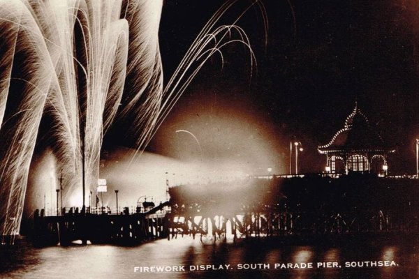 Firework display, South Parade Pier, Southsea