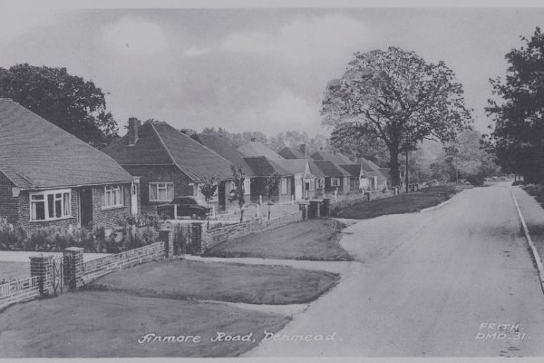 Anmore road, Denmead 1950s