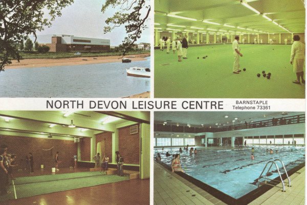 North Devon Leisure Centre, Barnstaple. Circa 1970s.