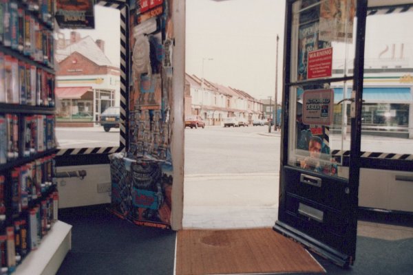 Inside BlockBuster, Francis Ave, Portsmouth