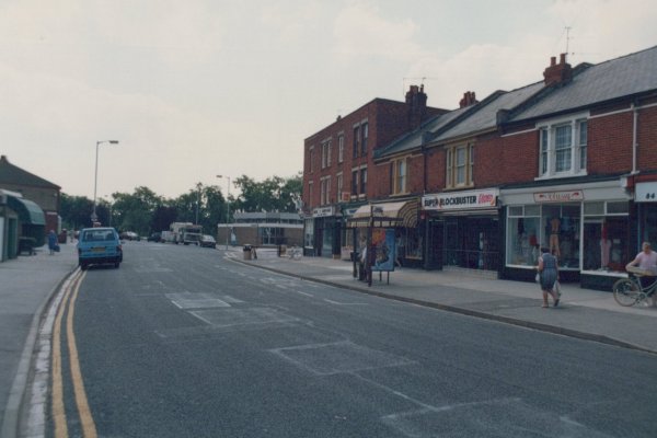 Tangier Road and shops