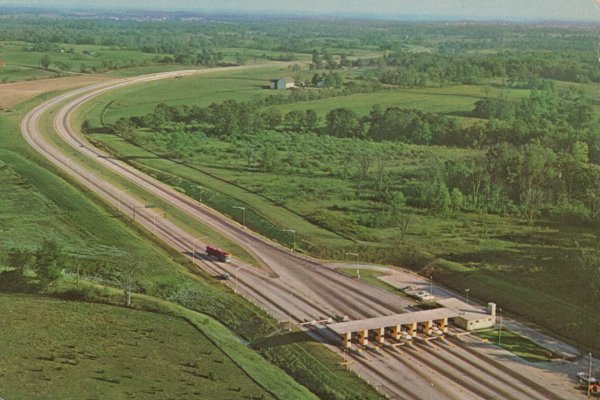 Westpoint Ohio Turnpike, near Indiana state line.