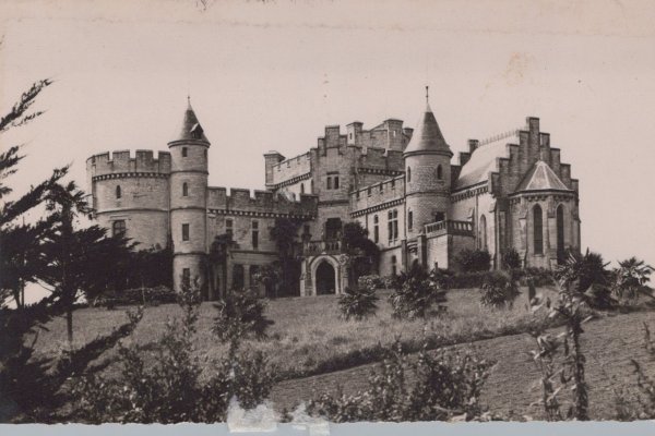 Château d'Abbadia postcard