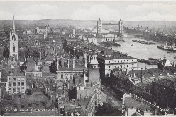 London from The Monument