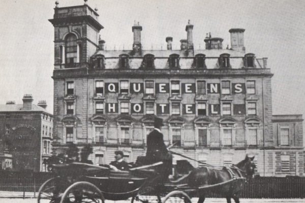 Queens Hotel, original facade, Southsea