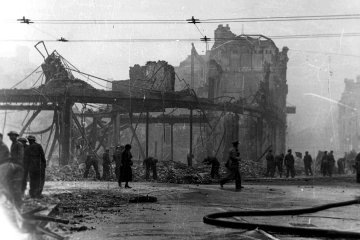 Handleys Corner Southsea - Bombed out in WW2